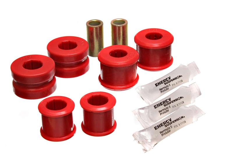Ford Mustang Sway Bar Bushing Kit - Rear - Energy Suspension - Hyper-Flex Polymer - Red - `05-`07